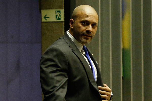 O deputado federal Daniel Silveira (PTB-RJ)