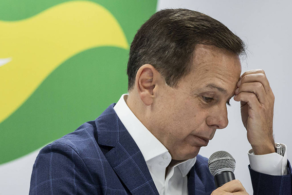 O ex-governador de São Paulo João Doria (PSDB)