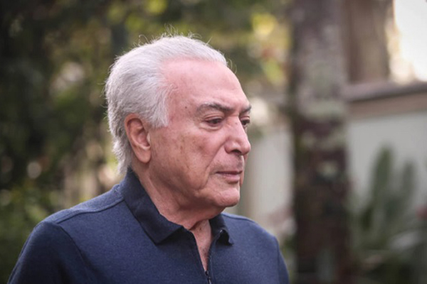 O ex-presidente Michel Temer O ex-presidente Michel Temer