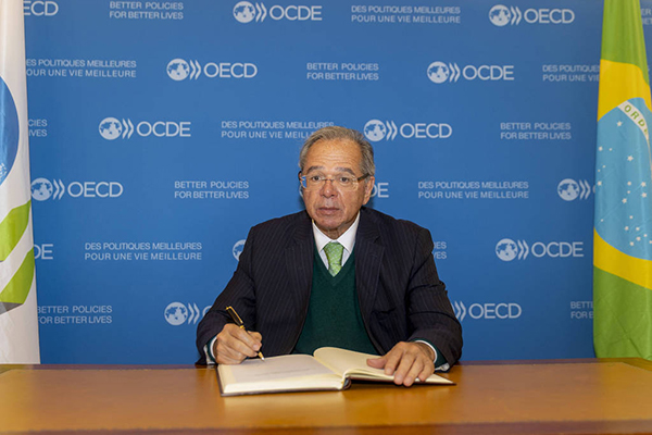 O ministro da Economia, Paulo Guedes