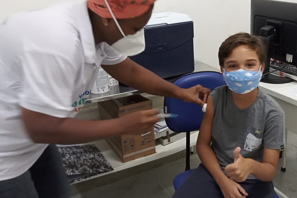 Vacinação contra Covid-19 em Salvador