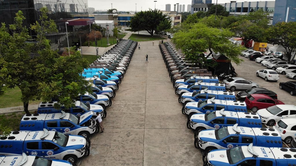 Novas viaturas da PM e da Polícia Civil