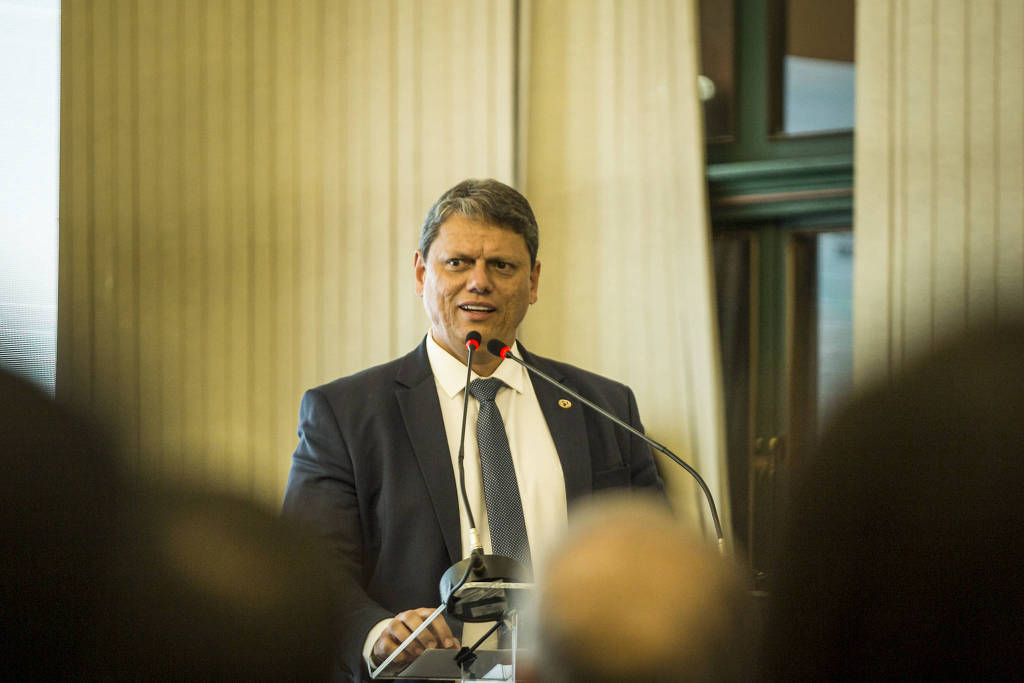 O ex-ministro e pré-candidato ao Governo de SP Tarcísio de Freitas O ex-ministro e pré-candidato ao Governo de SP Tarcísio de Freitas