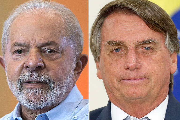 Lula e Bolsonaro