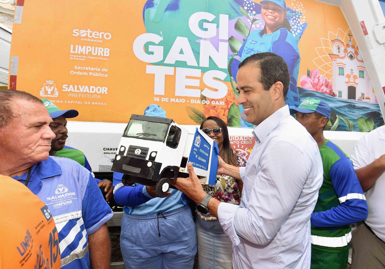 Prefeito Bruno Reis marcou presença na ação