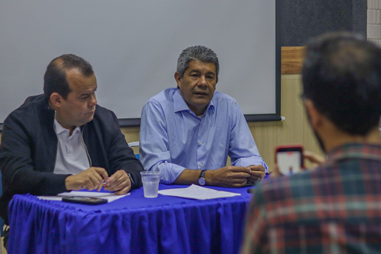 Geraldo Júnior (MDB) e Jerónimo Rodrigues (PT) em Vitória da Conquista 
