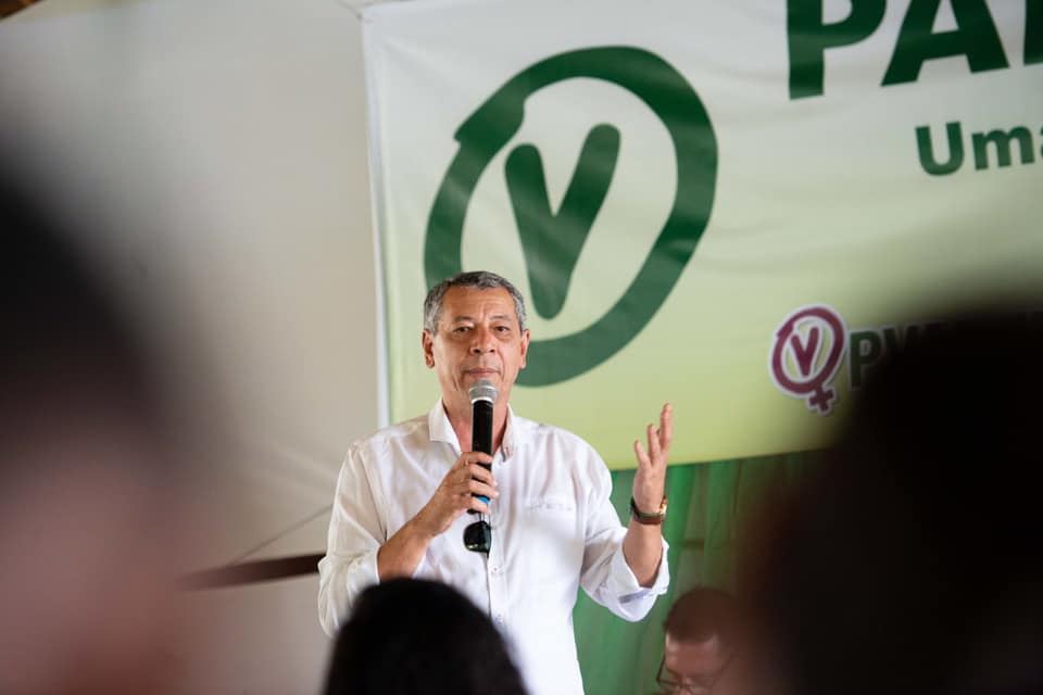 O presidente estadual do PV, Ivanilson Gomes O presidente estadual do PV, Ivanilson Gomes