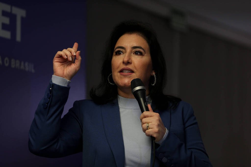 A senadora Simone Tebet (MDB-MS)