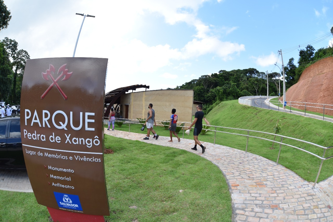 Parque da Pedra de Xangô foi inaugurado nesta quarta-feira (4) Parque da Pedra de Xangô foi inaugurado nesta quarta-feira (4)