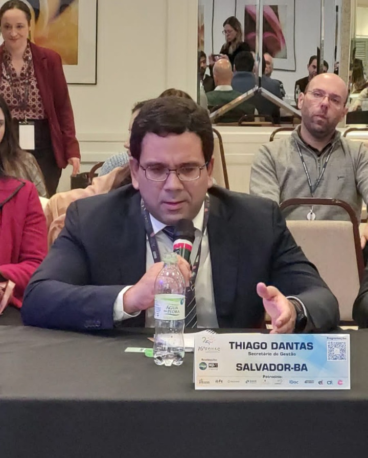 Scretário de Gestão de Salvador, Thiago Dantas Scretário de Gestão de Salvador, Thiago Dantas