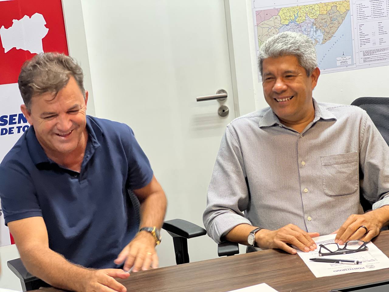 Mais um prefeito do PP declara apoio a Jerônimo Rodrigues