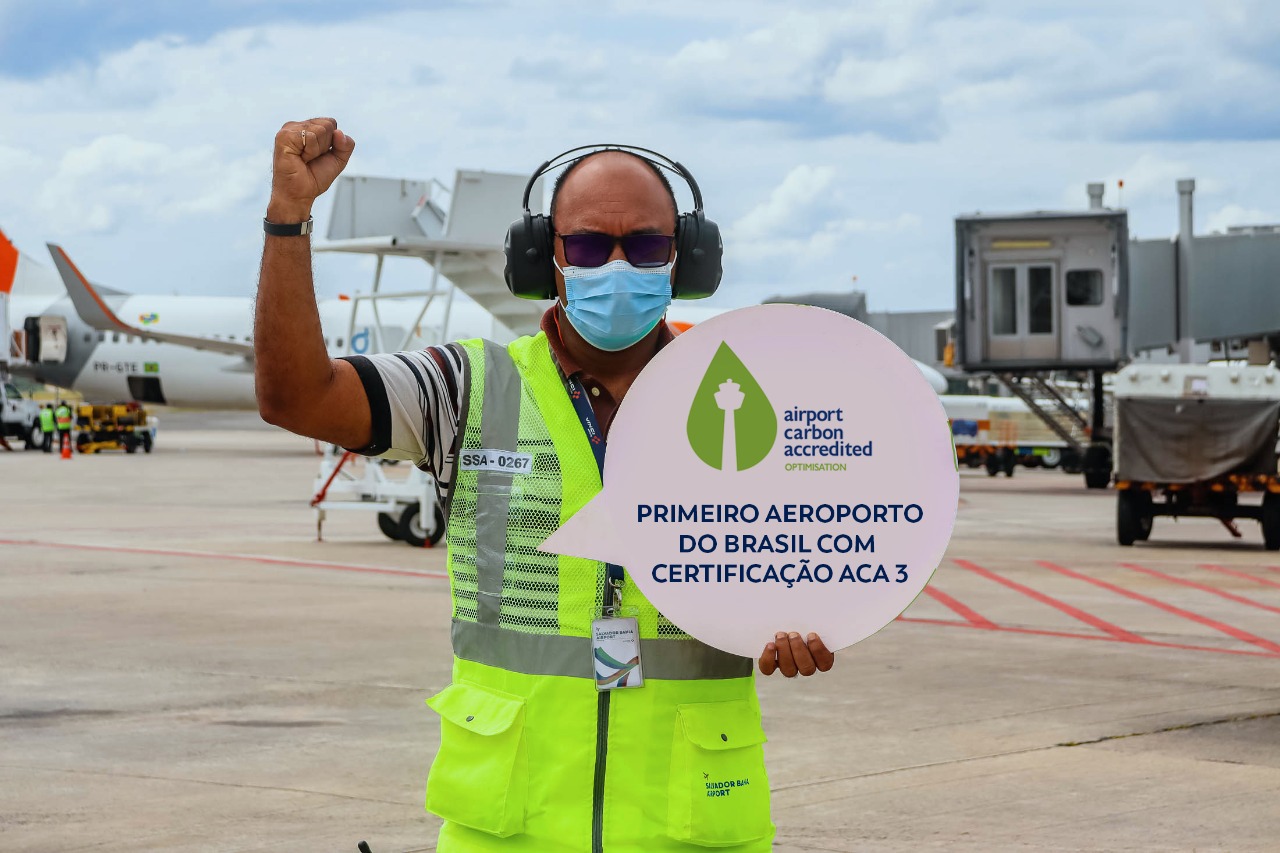 Certificação é concedida pelo Conselho Internacional de Aeroportos (ACI)