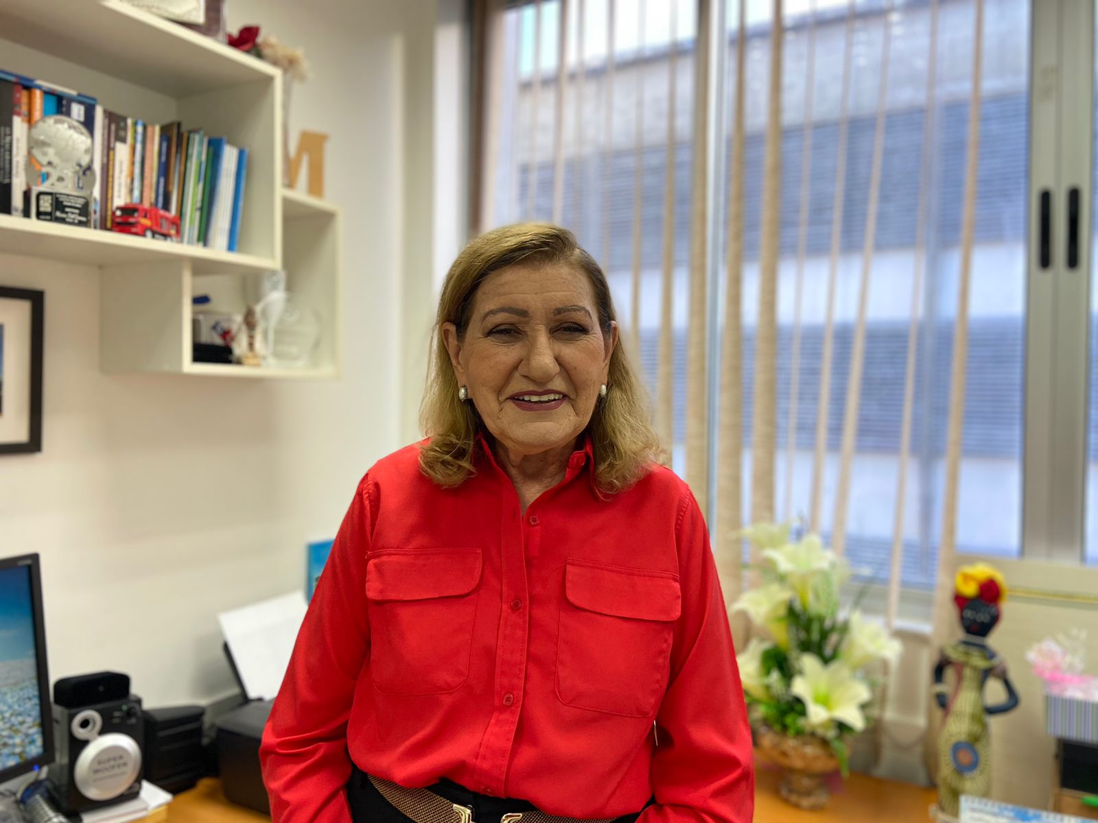 Deputada estadual Maria del Carmen (PT)