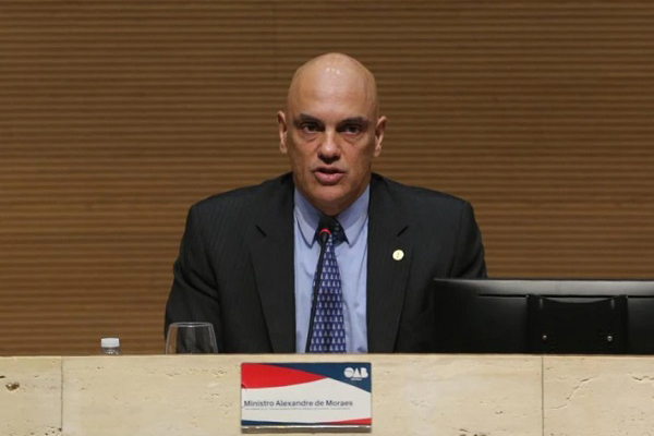 O ministro Alexandre de Moraes, do STF (Supremo Tribunal Federal)