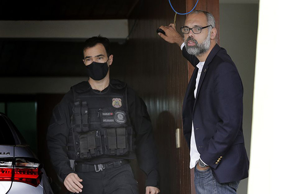 O blogueiro bolsonarista Allan dos Santos