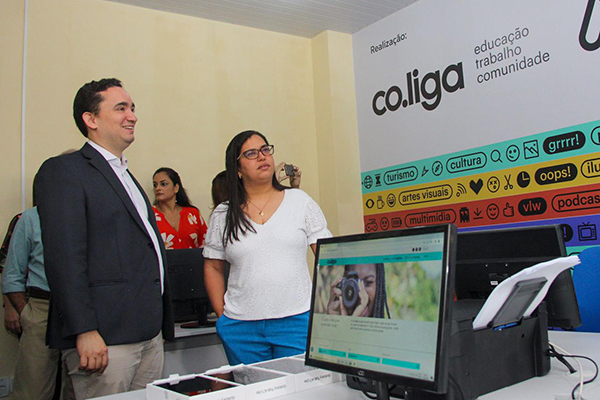 Inauguração contou com a presença da vice-prefeita de Salvador, Ana Paula Matos Inauguração contou com a presença da vice-prefeita de Salvador, Ana Paula Matos