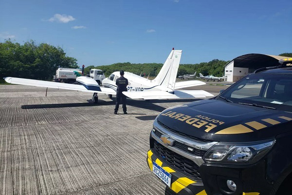 Avião do ex-prefeito de Ibititá Cafu Barreto