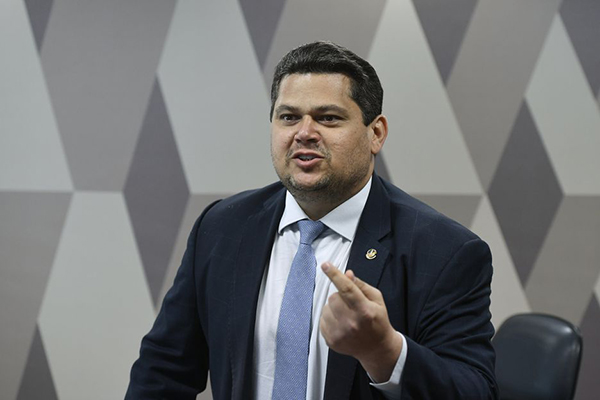 O ex-presidente do Senado Davi Alcolumbre (União Brasil-AP)