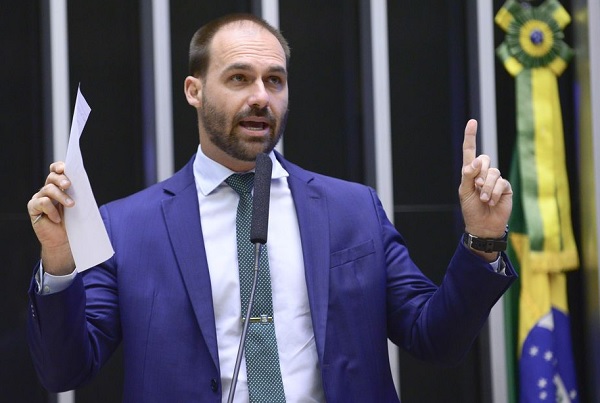 O deputado federal Eduardo Bolsonaro (PL-SP) O deputado federal Eduardo Bolsonaro (PL-SP)