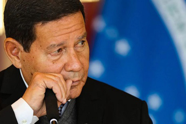 O vice-presidente da República, Hamilton Mourão