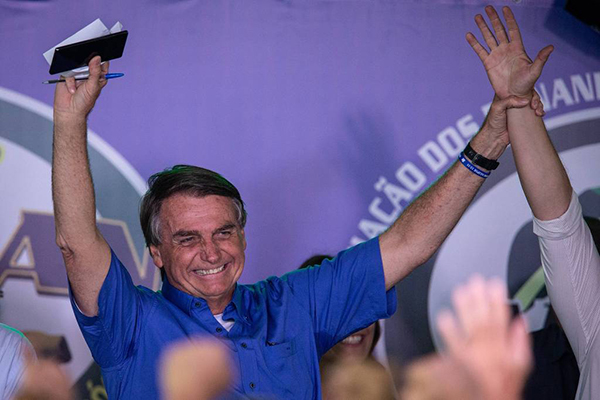 O presidente Jair Bolsonaro