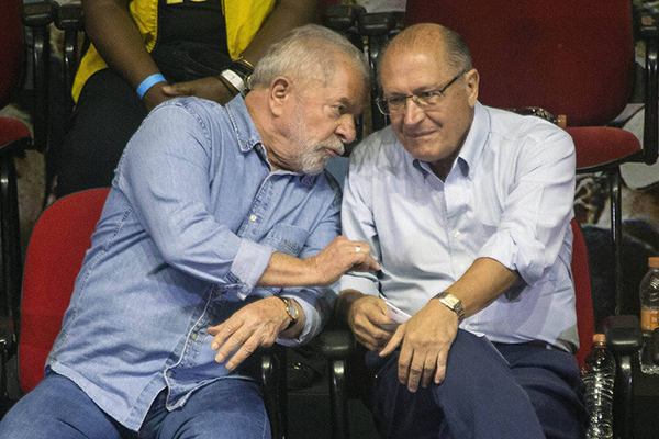 Lula e Geraldo Alckmin Lula e Geraldo Alckmin