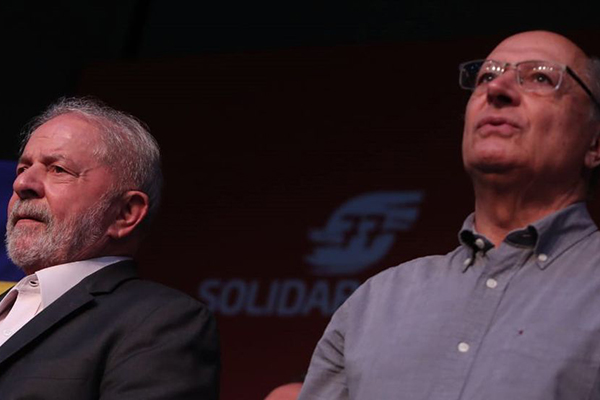 Lula e Geraldo Alckmin