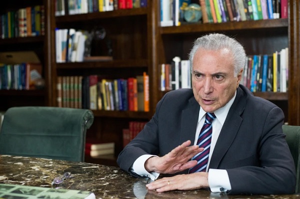 O ex-presidente Michel Temer (MDB)
