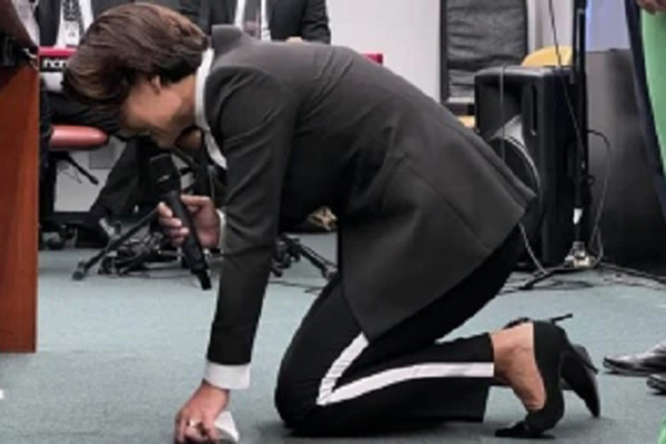 A primeira-dama Michelle Bolsonaro