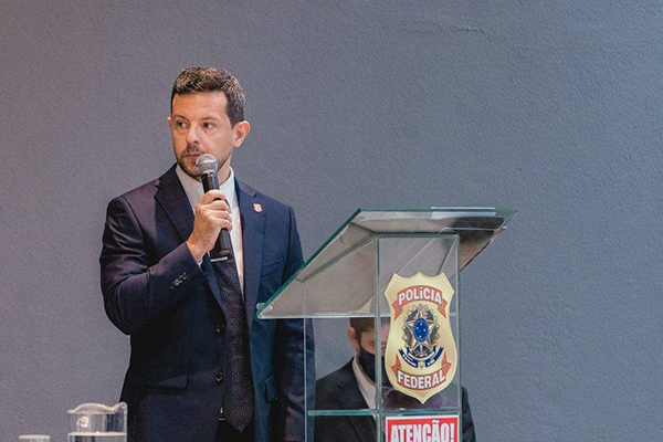 O delegado Sandro Valle Pereira, superintendente da Polícia Federal em Alagoas
