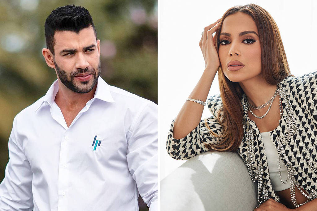 O cantor Gusttavo Lima e a cantora Anitta O cantor Gusttavo Lima e a cantora Anitta