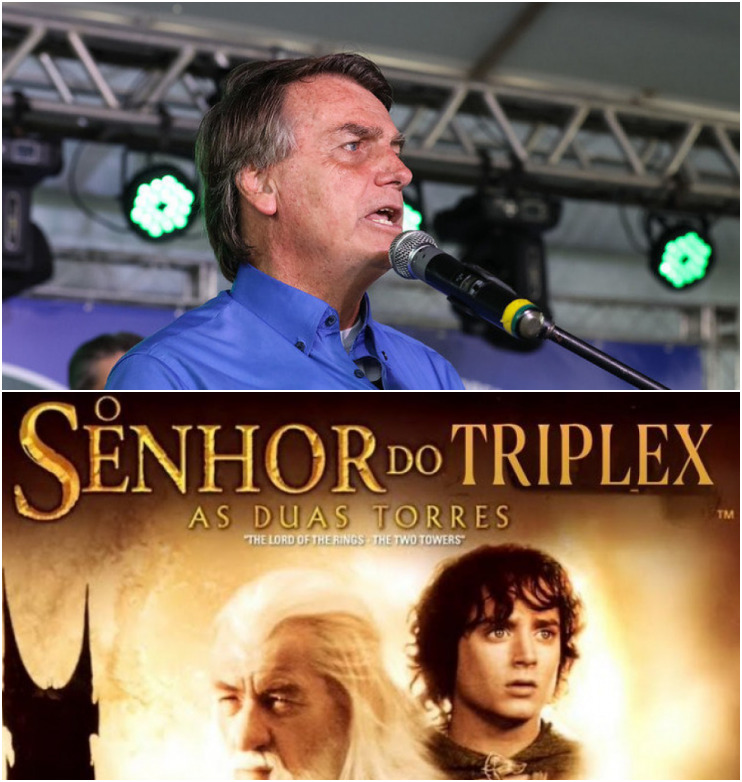 Após prisão de ex-ministro, Bolsonaro ressuscita polêmica de Lula com meme de filme