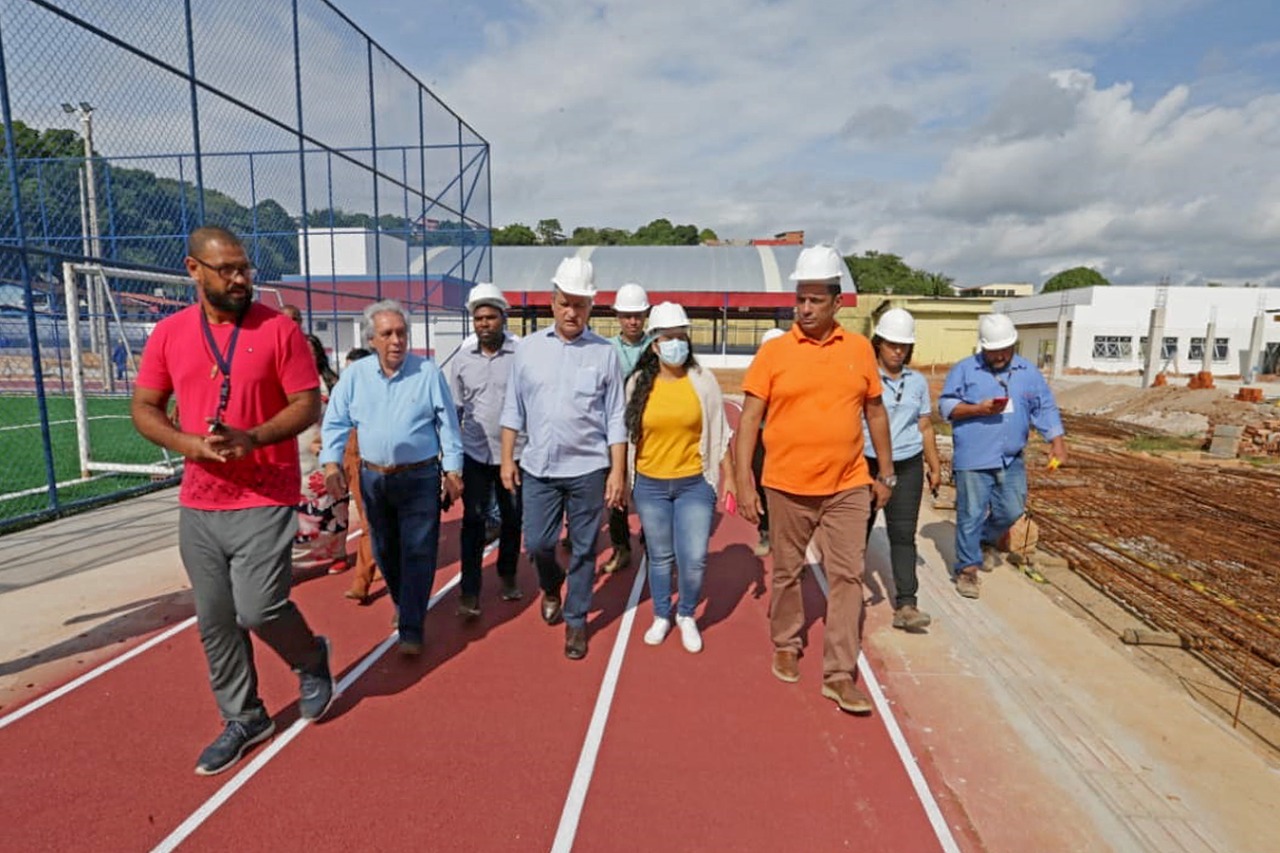 Vistoria da reforma do Centro Estadual de Educação Profissional Nelson Schuan, em Ilhéus Vistoria da reforma do Centro Estadual de Educação Profissional Nelson Schuan, em Ilhéus