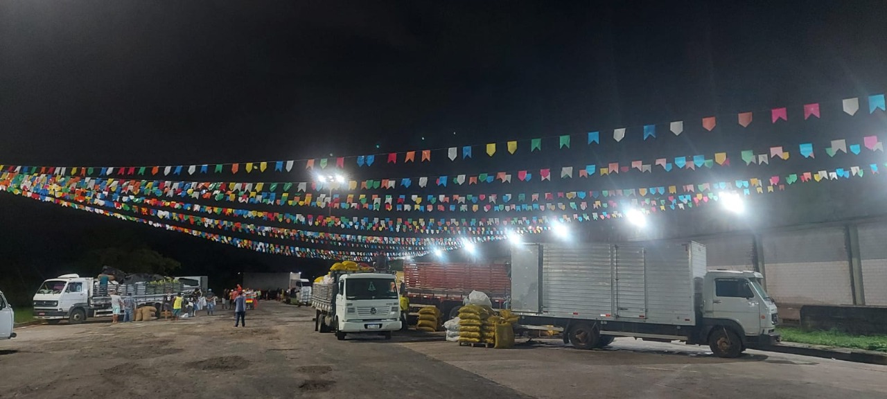 A feira foi montada no entorno do antigo frigorifico A feira foi montada no entorno do antigo frigorifico