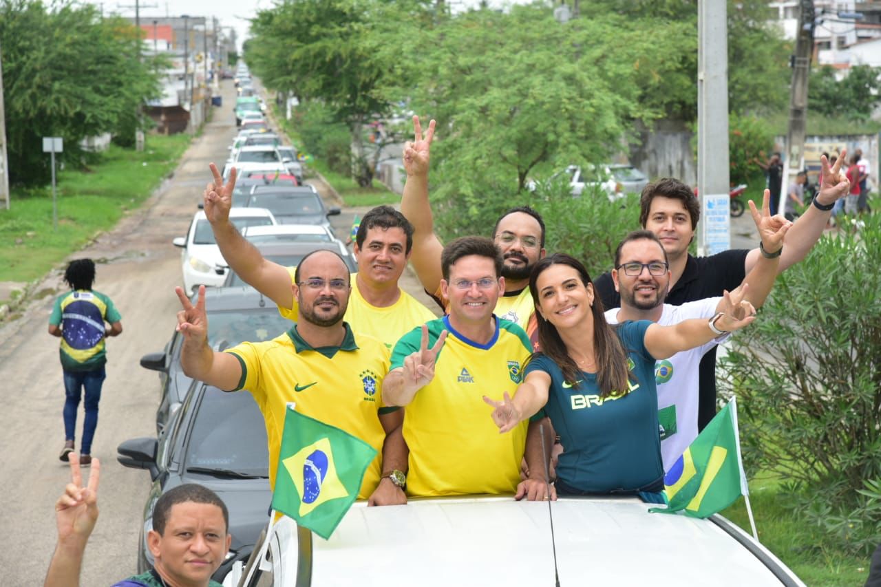 Carreata em apoio ao presidente Jair Bolsonaro
