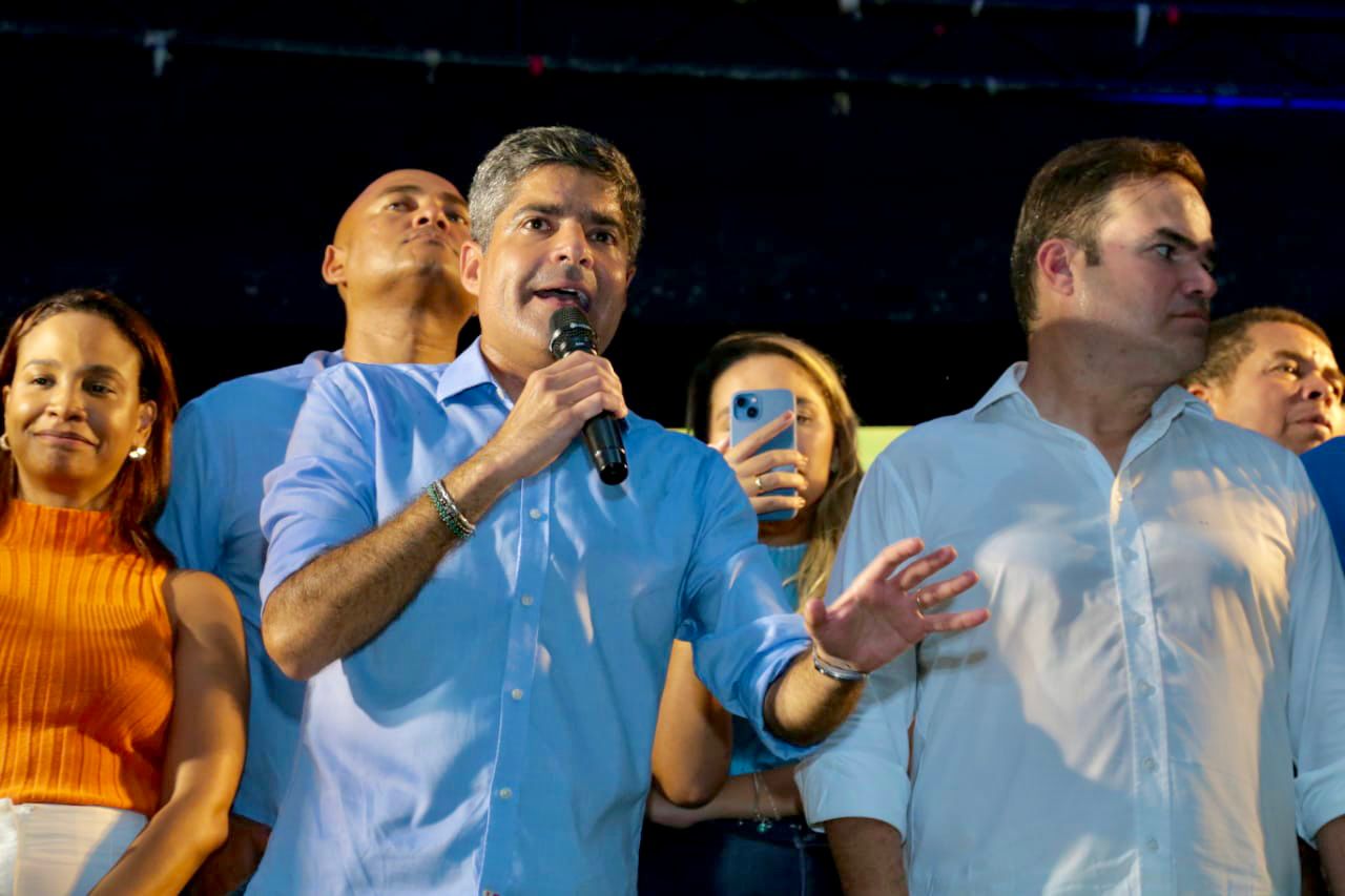 ACM Neto e Cacá Leão ACM Neto e Cacá Leão