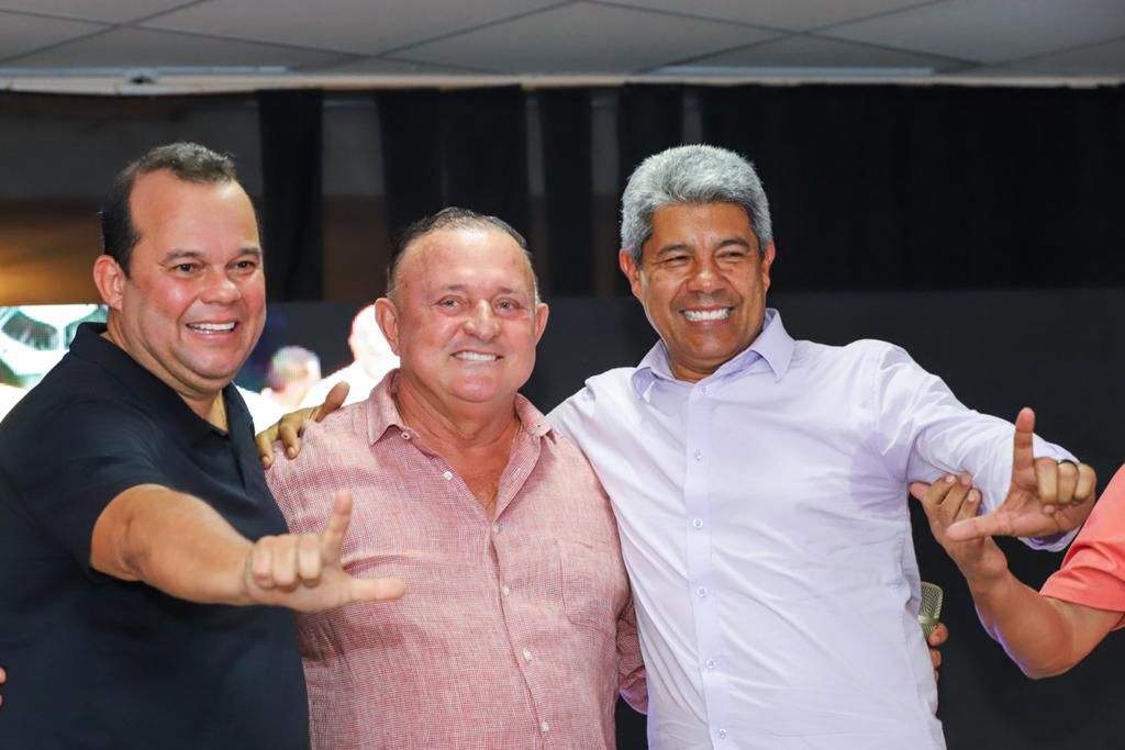 Geraldo Júnior, Adolfo Menezes e Jerônimo Rodrigues