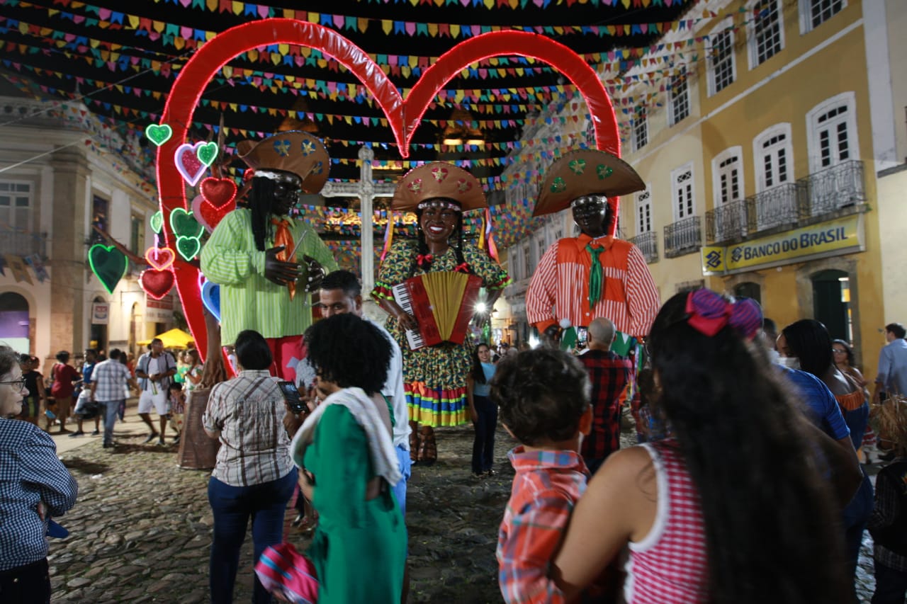 Abertura do São João no Pelourinho consolida um espaço de pluralidade, inclusão e diversão 