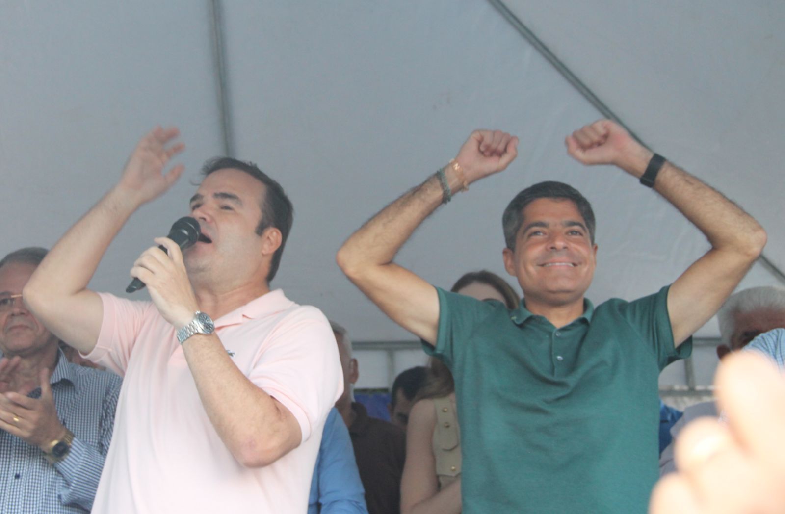 Cacá Leão e ACM Neto