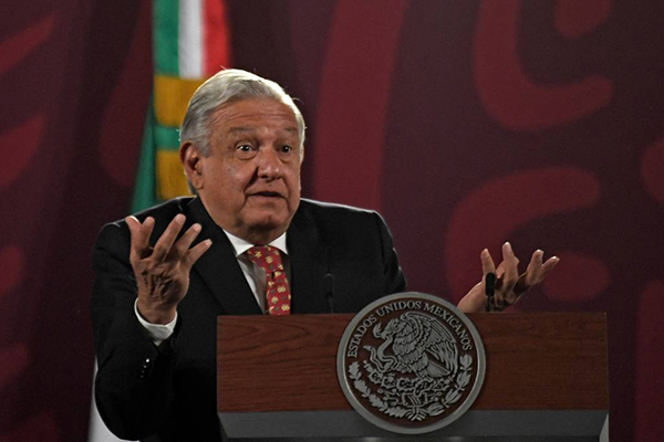 O presidente do México, Andrés Manuel López Obrador