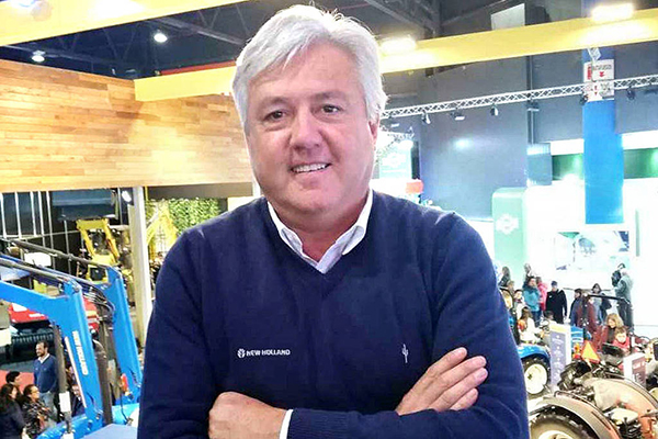 O italiano Carlo Lambro, presidente mundial da New Holland O italiano Carlo Lambro, presidente mundial da New Holland
