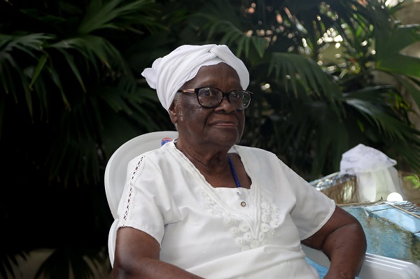 A mãe da Casa de Ògún, Ialorixá Dona Didi