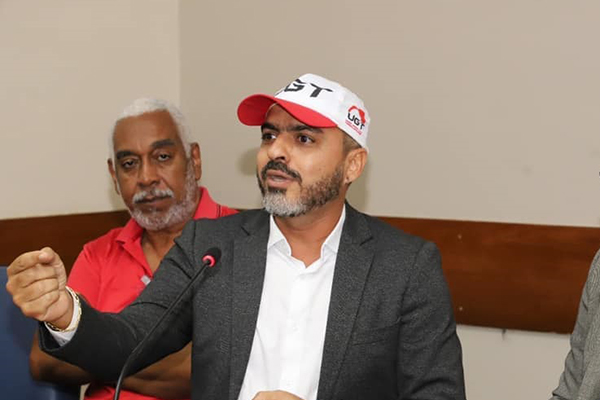 O presidente da (UGT-BA), Marcelo Carvalho