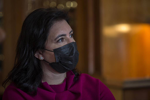A senadora Simone Tebet (MDB-MS)