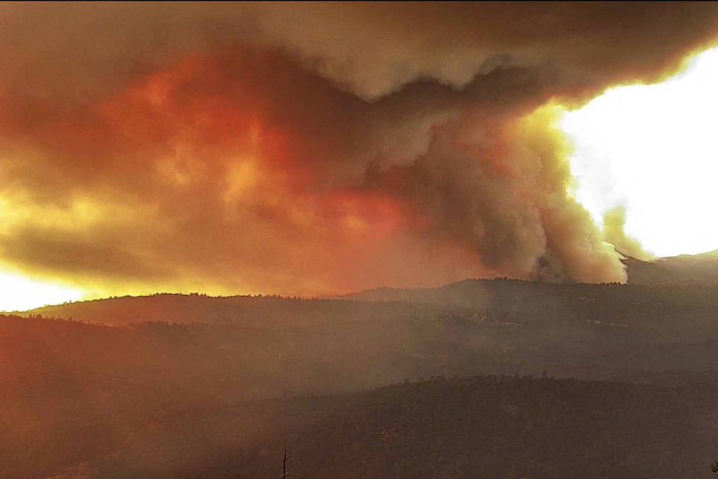 Termômetros registram 38ºC em Washington; na Califórnia, bombeiros combatem incêndio florestal