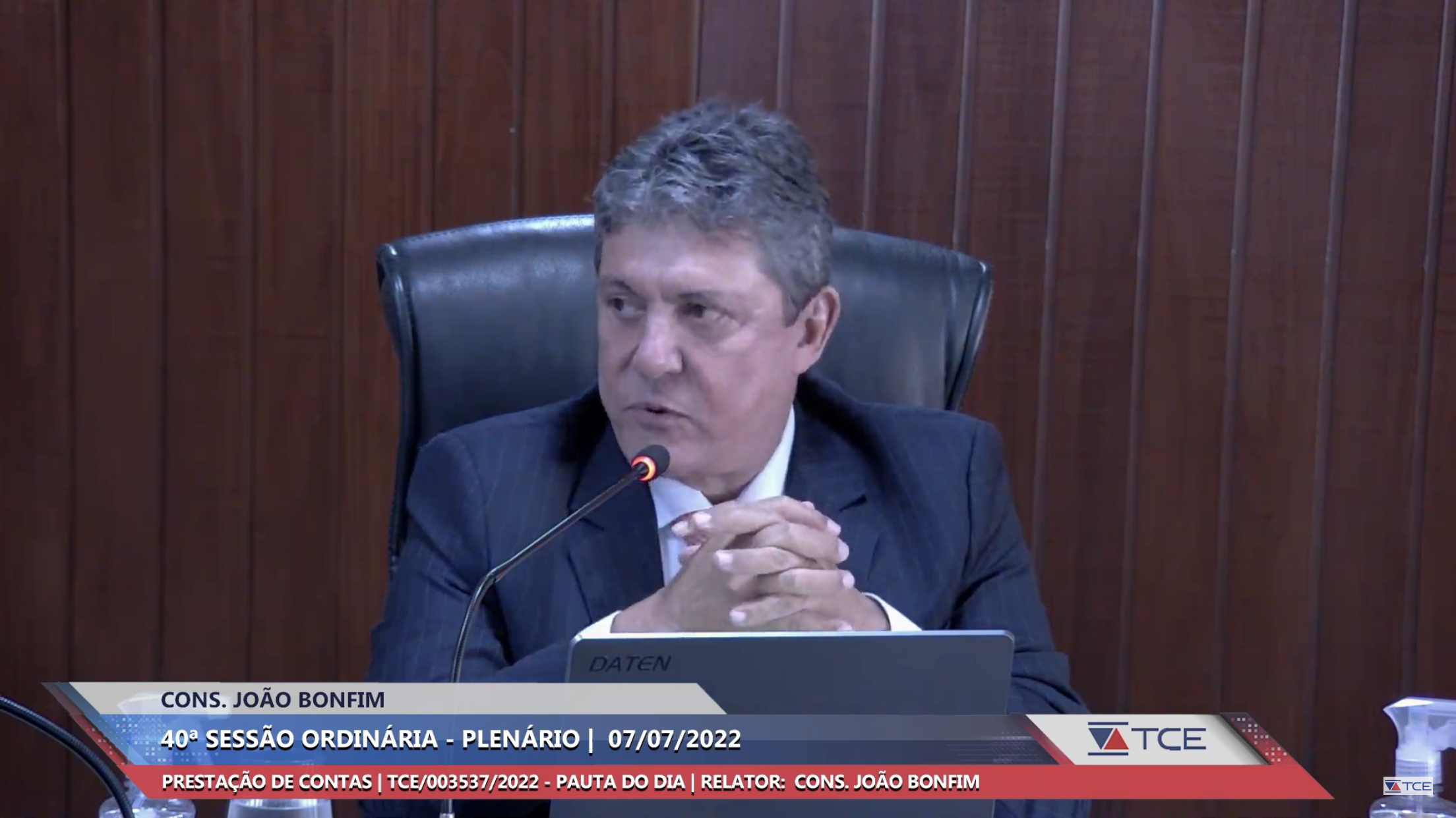 Conselheiro do TCE-BA, João Bonfim