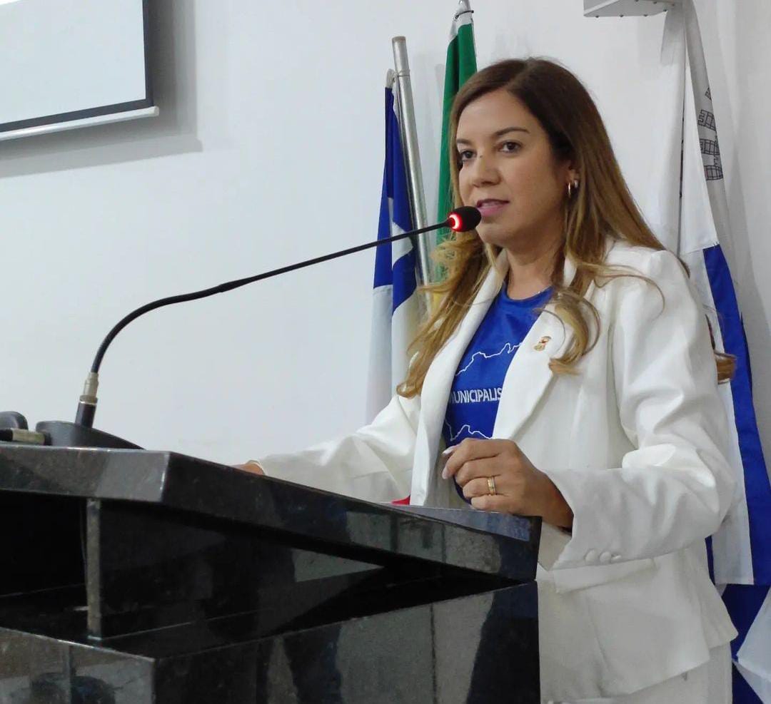 A vereadora de Serrinha Edylene Ferreira (Republicanos)