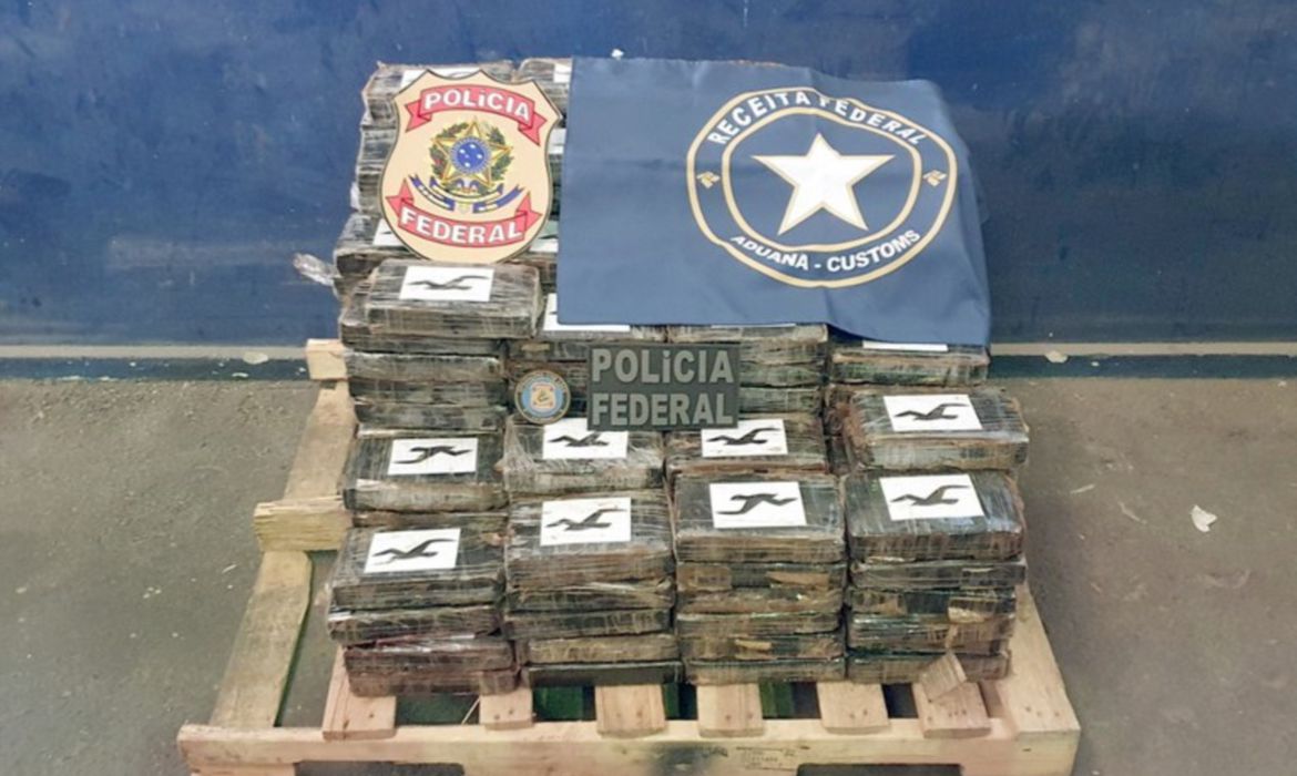 Droga apreendida no Porto de Natal (RN)