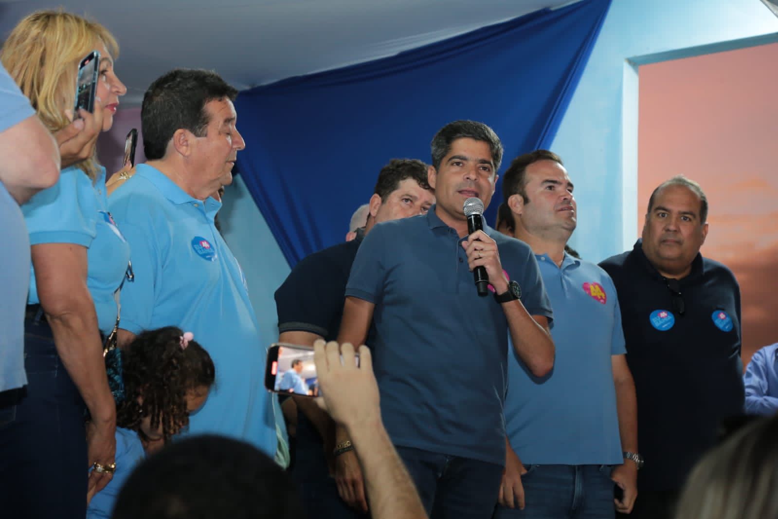 Pré-candidato participou de evento em Tremedal na tarde deste sábado (23)