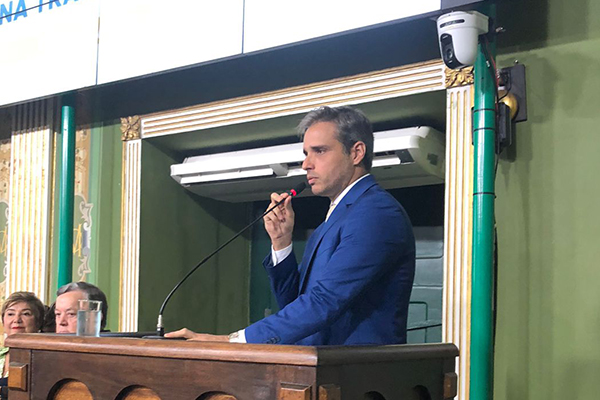 O vereador Alberto Braga